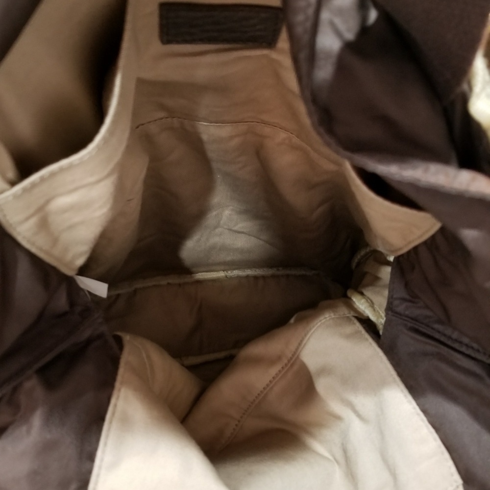 Nylon Brown Handbag - Picture 3 of 7